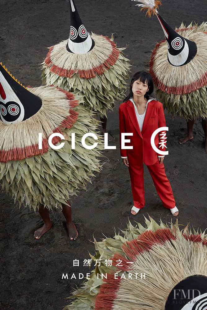 Icicle advertisement for Spring/Summer 2019