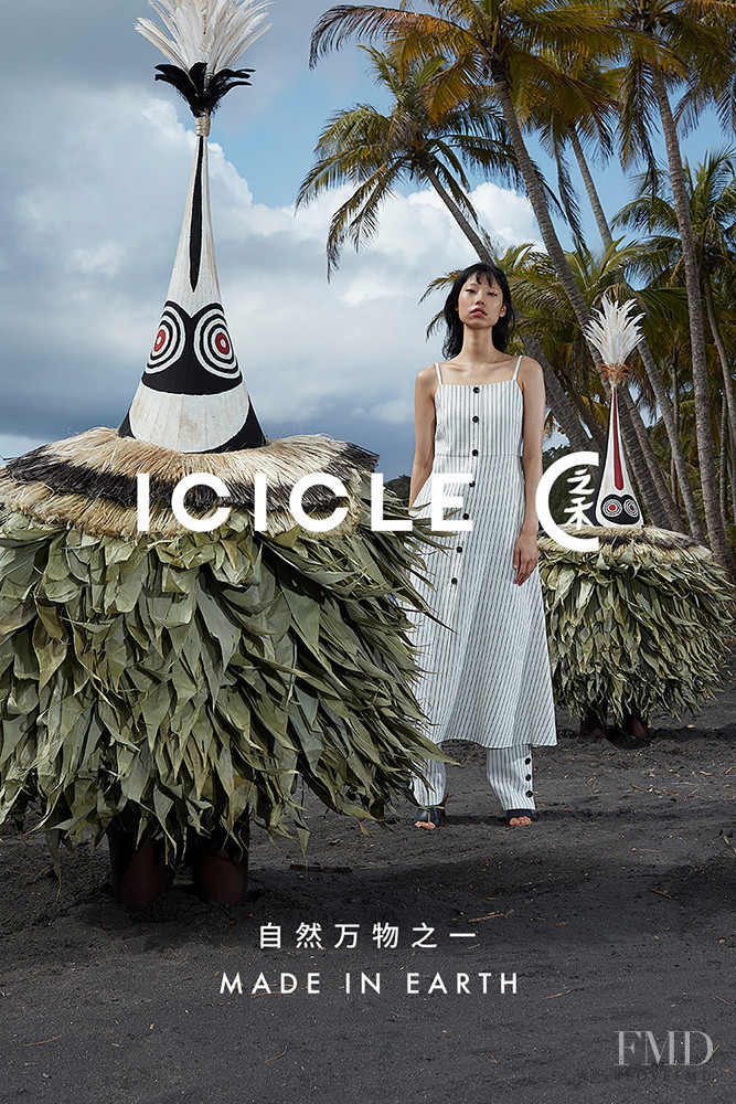 Icicle advertisement for Spring/Summer 2019