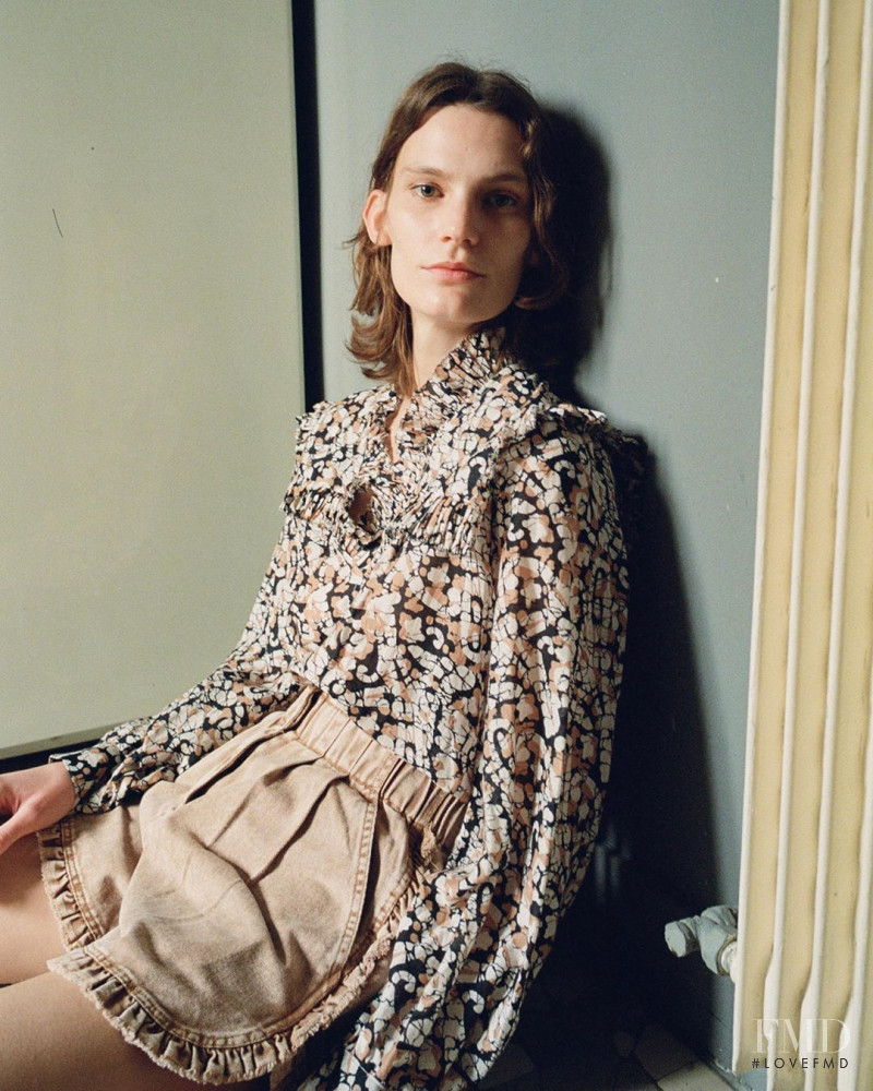 Lena Hardt featured in  the Sea NY lookbook for Pre-Fall 2020