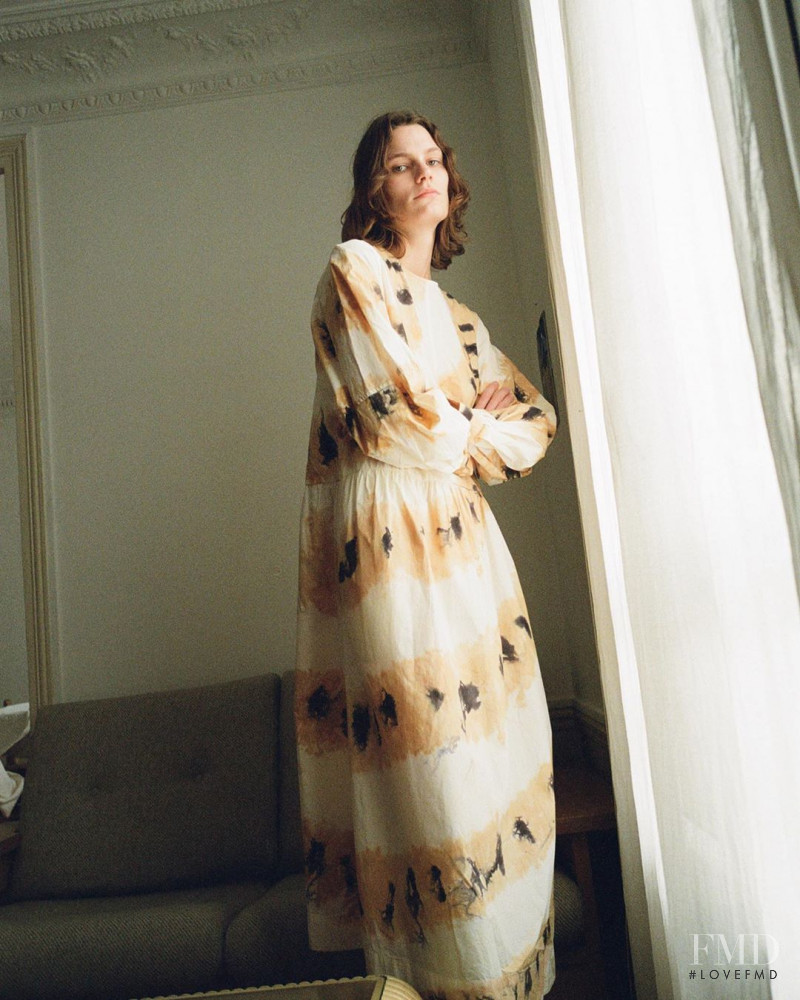 Lena Hardt featured in  the Sea NY lookbook for Pre-Fall 2020