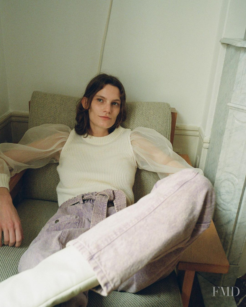 Lena Hardt featured in  the Sea NY lookbook for Pre-Fall 2020