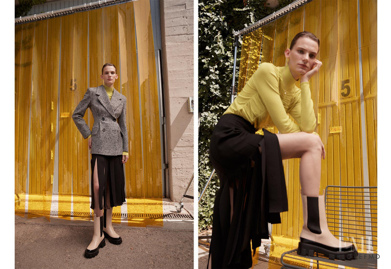 Lena Hardt featured in  the Sfera lookbook for Autumn/Winter 2020