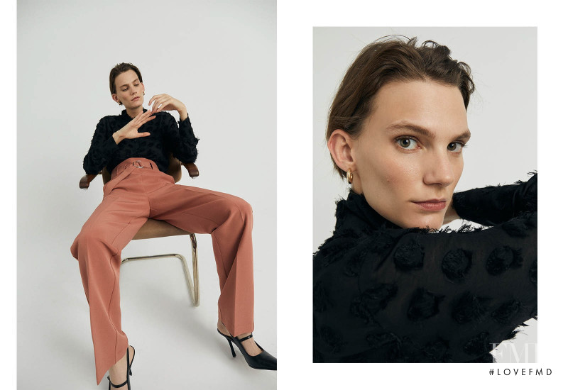 Lena Hardt featured in  the Sfera lookbook for Autumn/Winter 2020