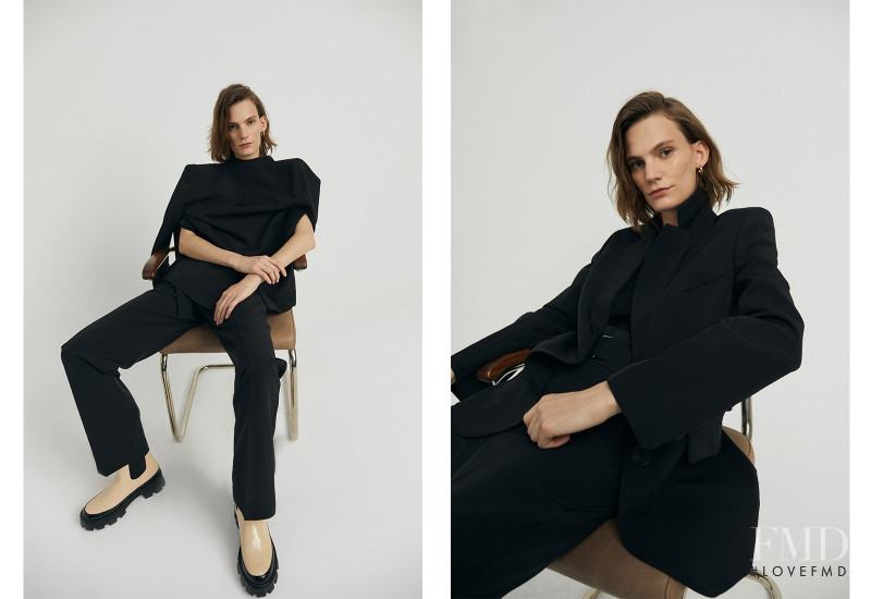 Lena Hardt featured in  the Sfera lookbook for Autumn/Winter 2020