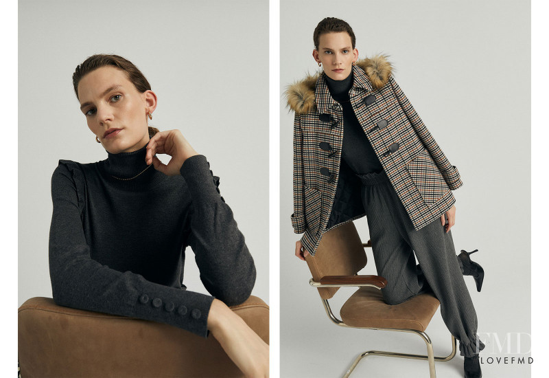 Lena Hardt featured in  the Sfera lookbook for Autumn/Winter 2020