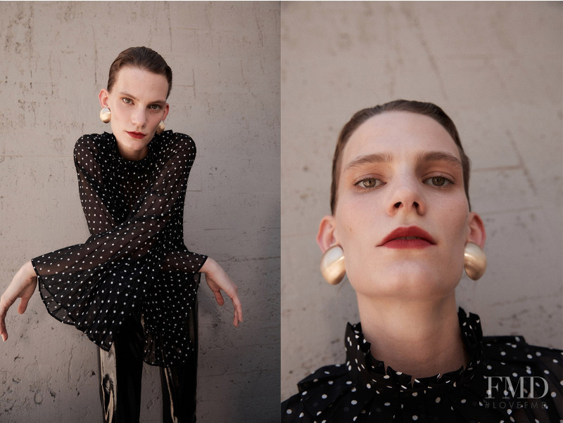 Lena Hardt featured in  the Sfera lookbook for Autumn/Winter 2020