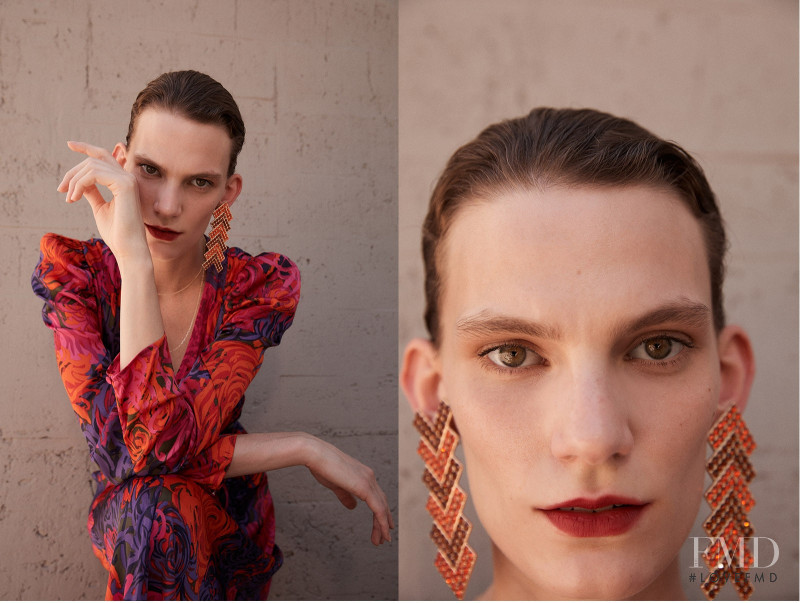 Lena Hardt featured in  the Sfera lookbook for Autumn/Winter 2020