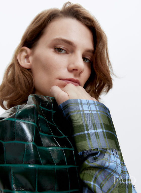 Lena Hardt featured in  the Uterque lookbook for Fall 2020