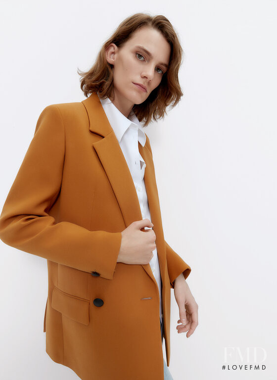 Lena Hardt featured in  the Uterque lookbook for Fall 2020