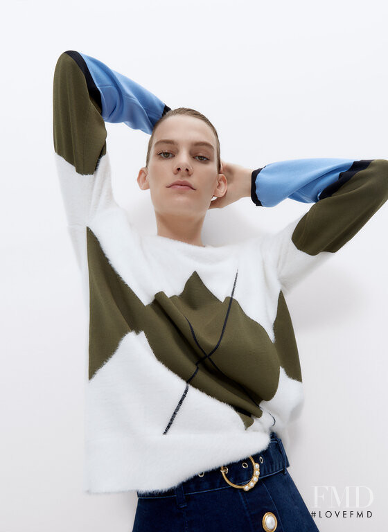 Lena Hardt featured in  the Uterque lookbook for Fall 2020
