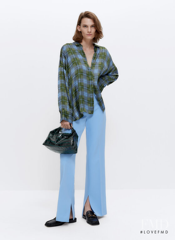 Lena Hardt featured in  the Uterque lookbook for Fall 2020