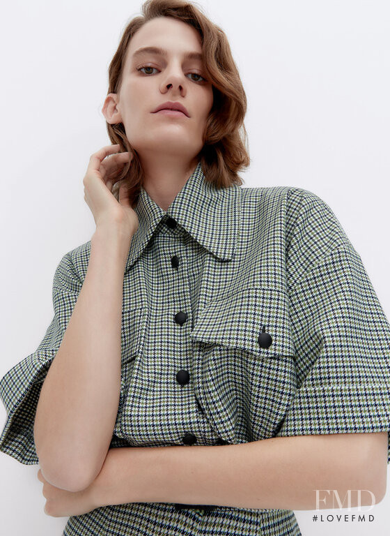 Lena Hardt featured in  the Uterque lookbook for Fall 2020