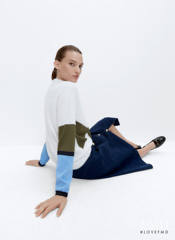 Lena Hardt featured in  the Uterque lookbook for Fall 2020