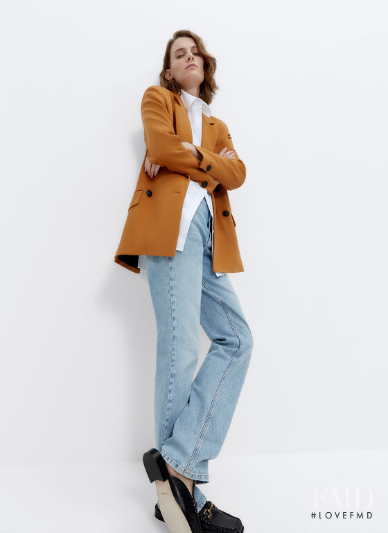 Lena Hardt featured in  the Uterque lookbook for Fall 2020