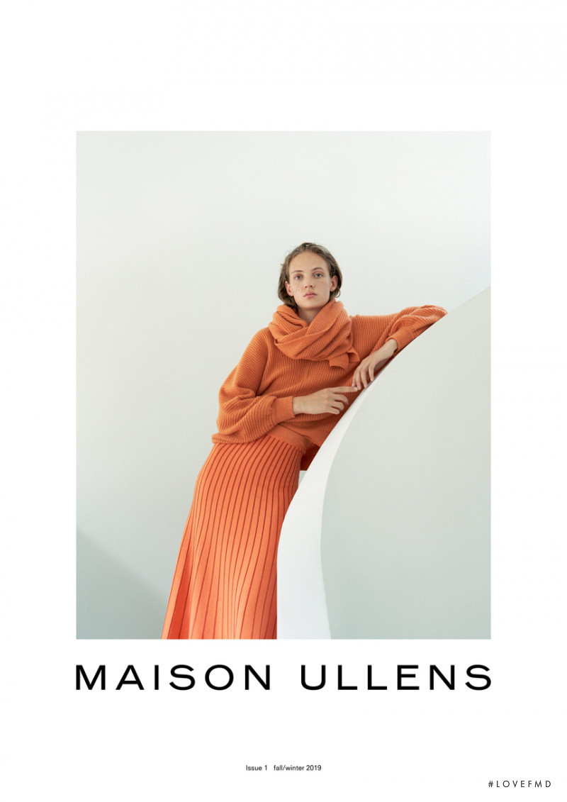 Adrienne Juliger featured in  the Maison Ullens Off Country lookbook for Autumn/Winter 2019