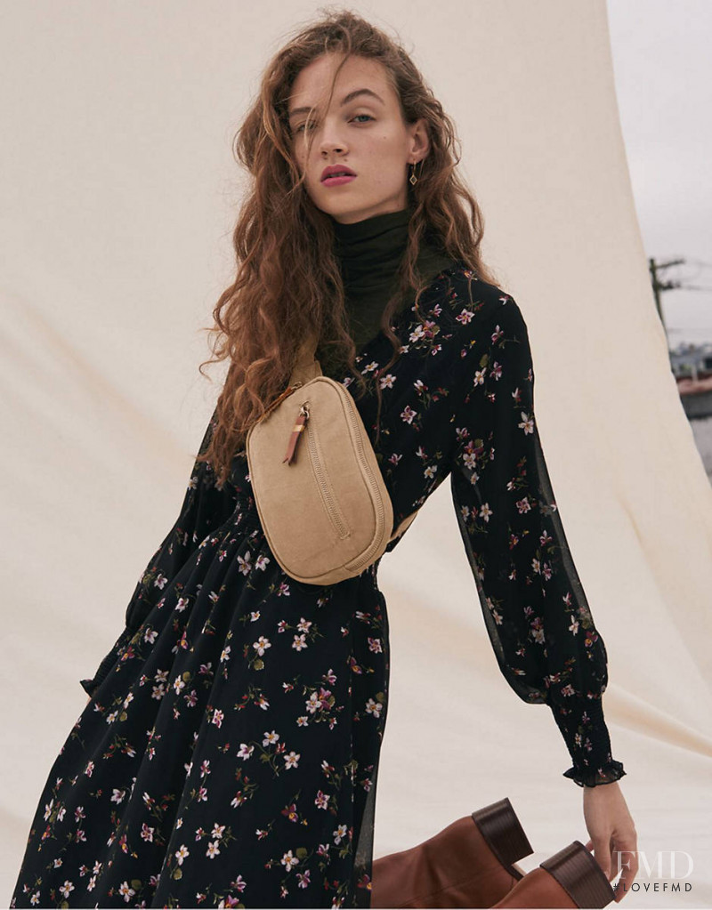 Adrienne Juliger featured in  the Madewell x Dickies advertisement for Autumn/Winter 2019