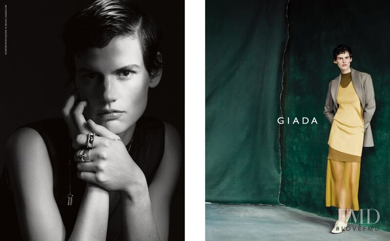 Saskia de Brauw featured in  the Giada advertisement for Spring/Summer 2020