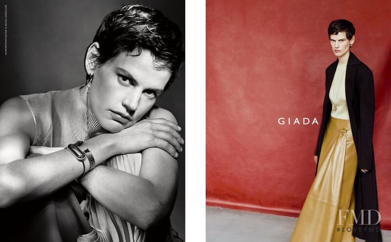 Saskia de Brauw featured in  the Giada advertisement for Spring/Summer 2020