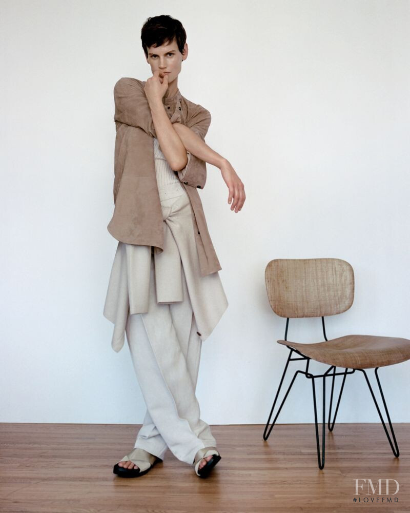 Saskia de Brauw featured in  the Co Collections lookbook for Resort 2020