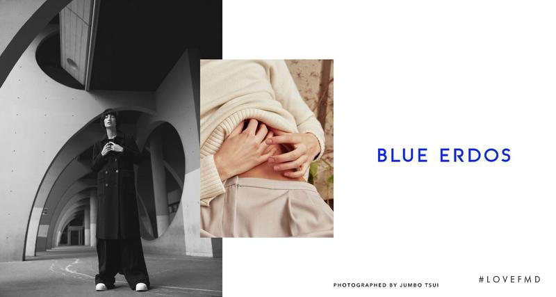 Heather Kemesky featured in  the Blue Erdos advertisement for Autumn/Winter 2016