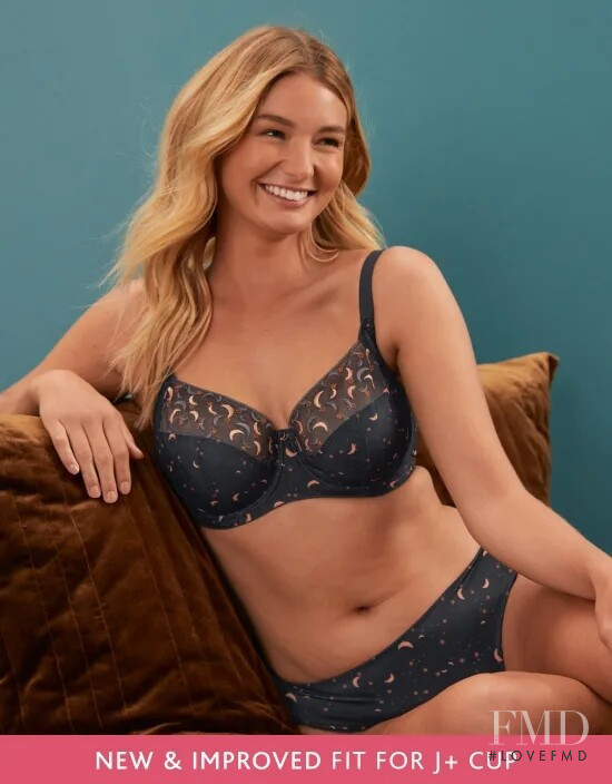 Verity Hensey featured in  the Bravissimo catalogue for Autumn/Winter 2020