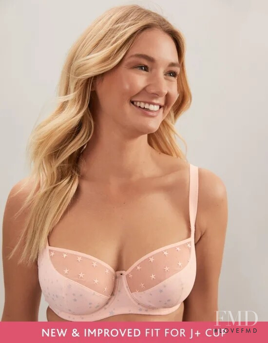 Verity Hensey featured in  the Bravissimo catalogue for Autumn/Winter 2020