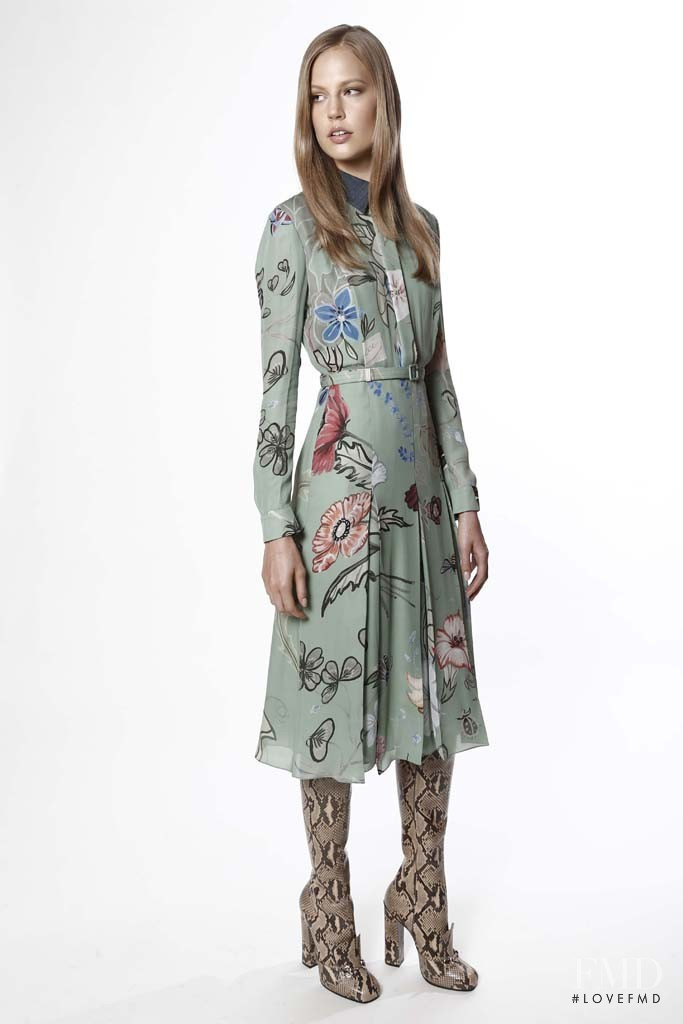 Elisabeth Erm featured in  the Gucci lookbook for Resort 2015