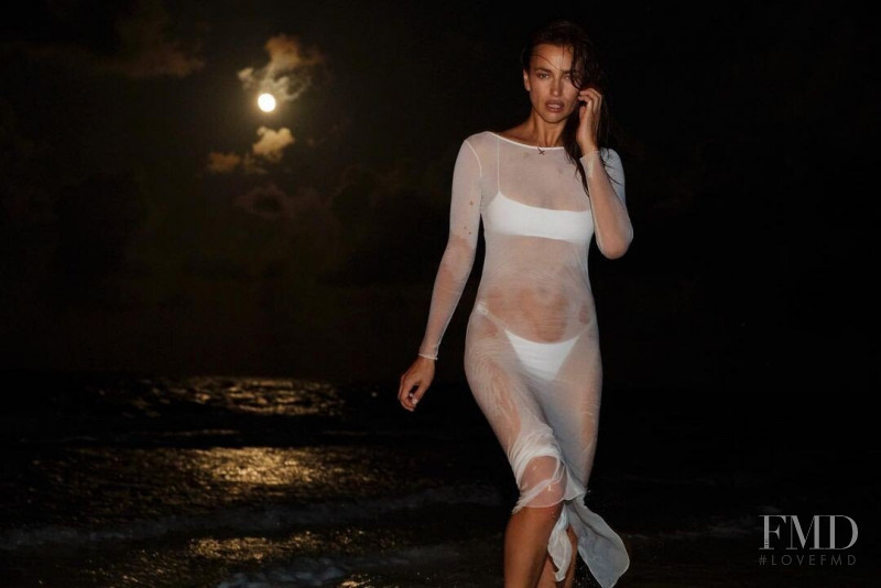 Irina Shayk featured in  the Tropic of C advertisement for Summer 2021