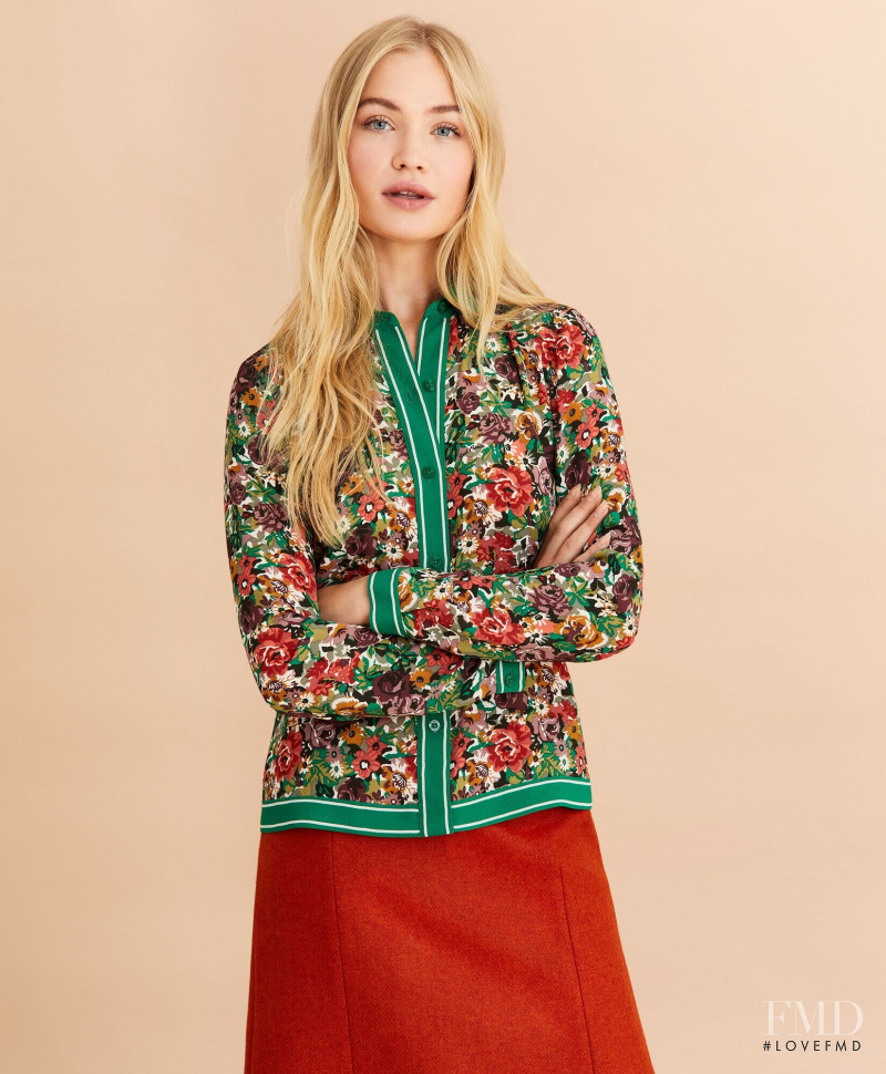 Camilla Forchhammer Christensen featured in  the Brooks Brothers catalogue for Winter 2019