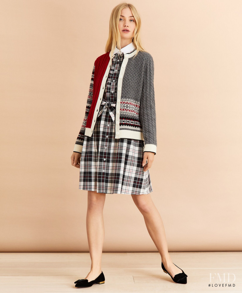 Camilla Forchhammer Christensen featured in  the Brooks Brothers catalogue for Winter 2019