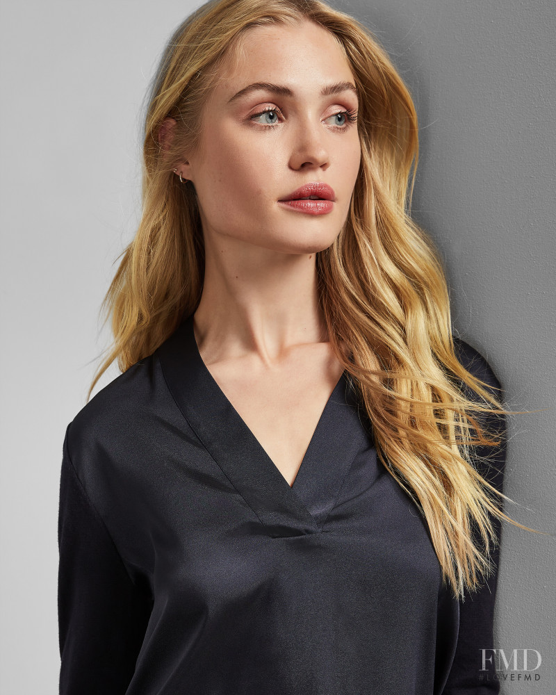 Camilla Forchhammer Christensen featured in  the Ted Baker catalogue for Winter 2019