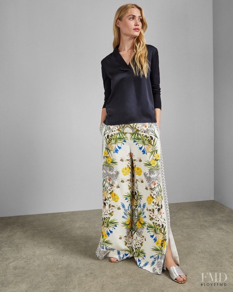 Camilla Forchhammer Christensen featured in  the Ted Baker catalogue for Winter 2019