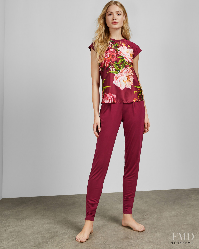 Camilla Forchhammer Christensen featured in  the Ted Baker catalogue for Winter 2019