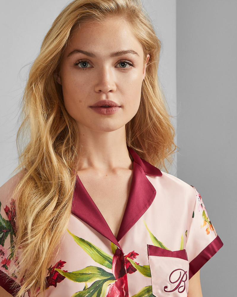 Camilla Forchhammer Christensen featured in  the Ted Baker catalogue for Winter 2019