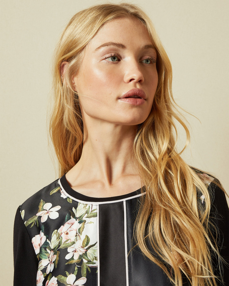 Camilla Forchhammer Christensen featured in  the Ted Baker catalogue for Winter 2019