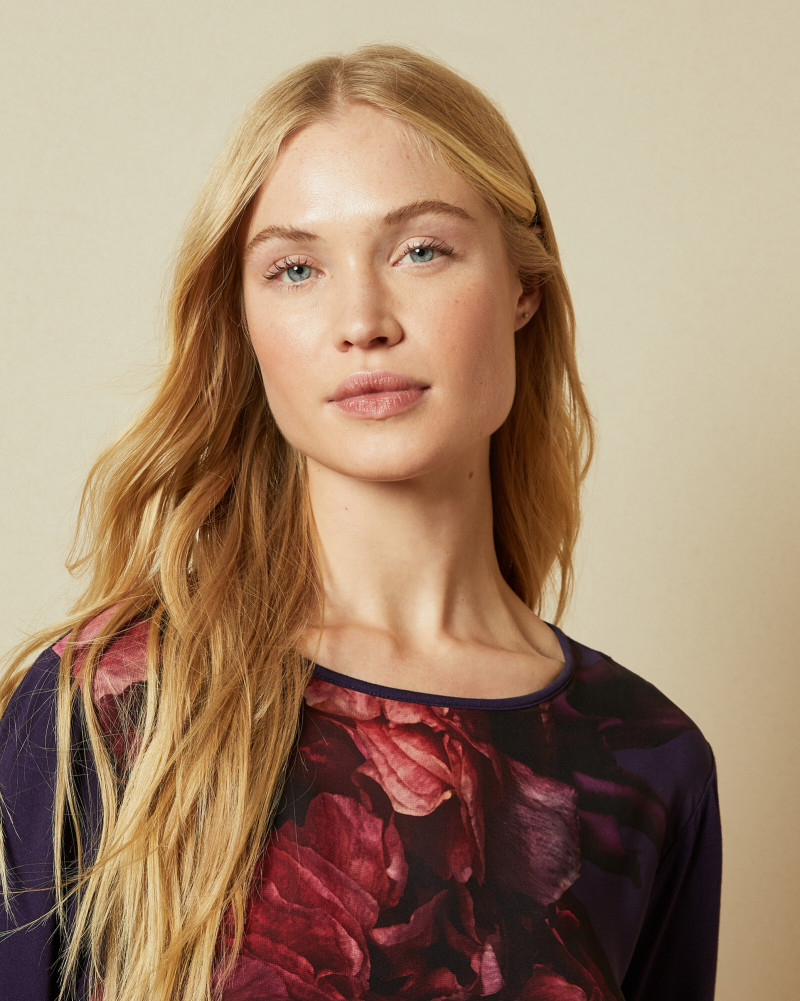 Camilla Forchhammer Christensen featured in  the Ted Baker catalogue for Winter 2019