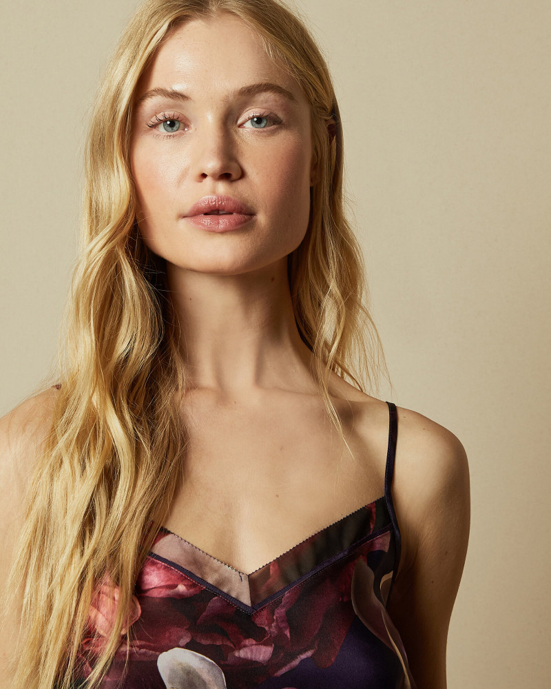 Camilla Forchhammer Christensen featured in  the Ted Baker catalogue for Winter 2019