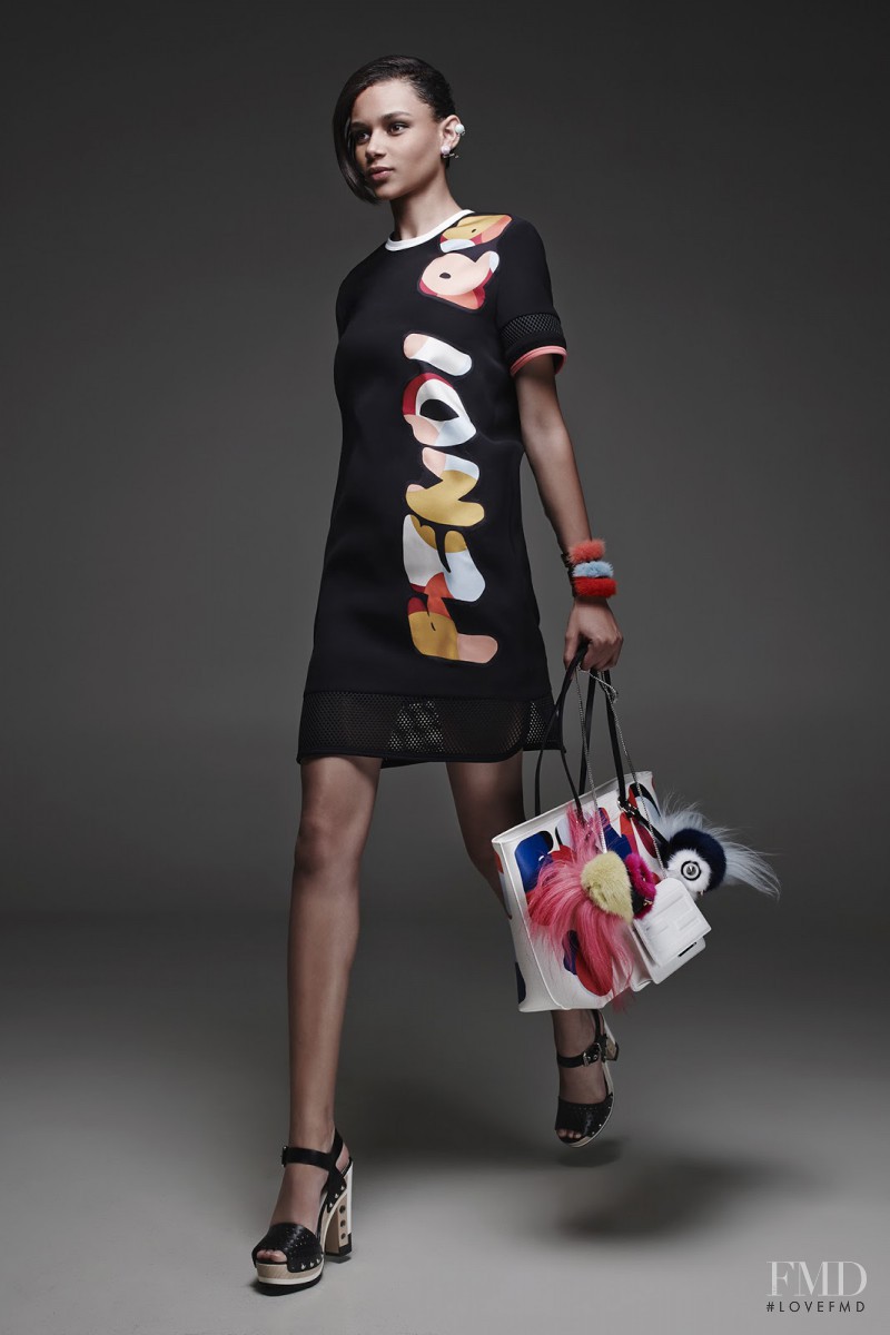 Binx Walton featured in  the Fendi fashion show for Resort 2015