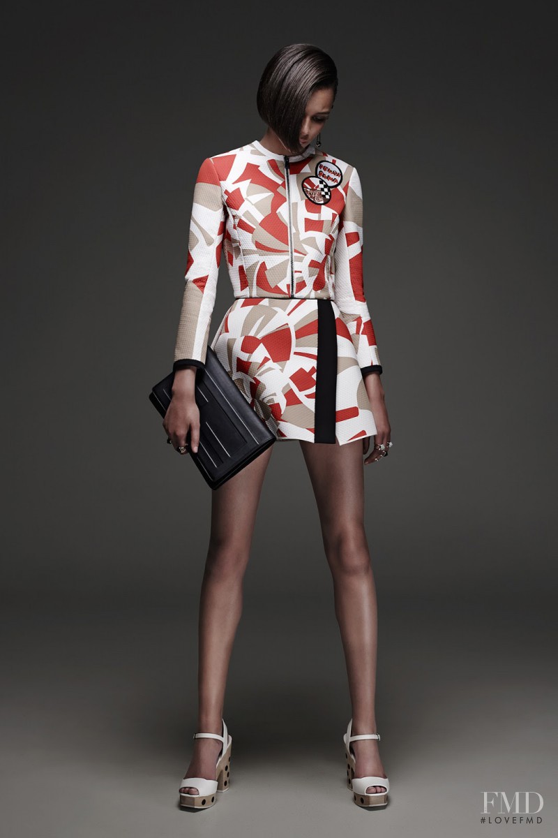 Binx Walton featured in  the Fendi fashion show for Resort 2015