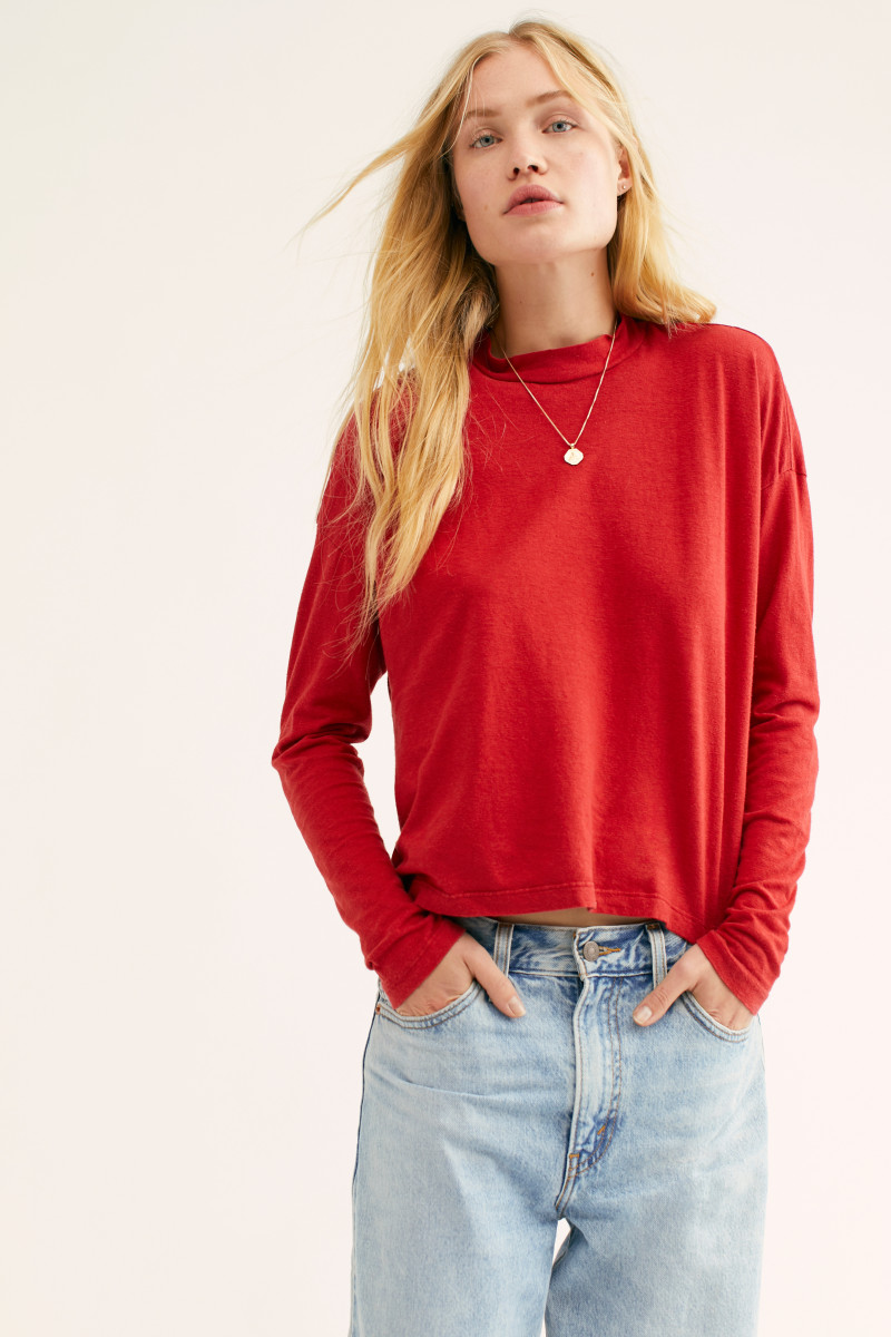 Camilla Forchhammer Christensen featured in  the Free People catalogue for Winter 2019