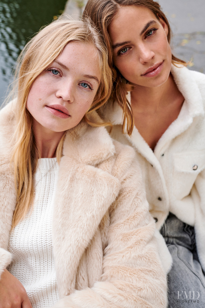 Camilla Forchhammer Christensen featured in  the Costes Fashion advertisement for Autumn/Winter 2019