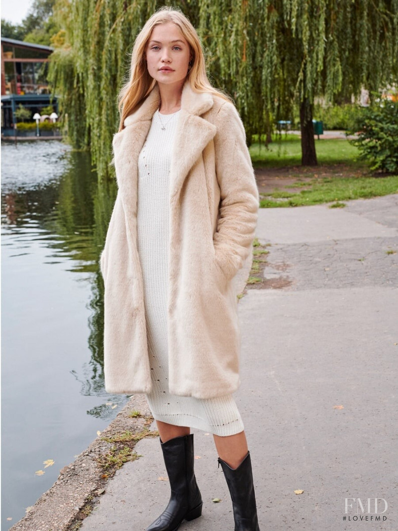 Camilla Forchhammer Christensen featured in  the Costes Fashion advertisement for Autumn/Winter 2019