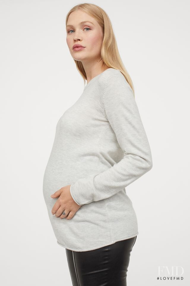 Camilla Forchhammer Christensen featured in  the H&M Maternity Wear catalogue for Autumn/Winter 2020