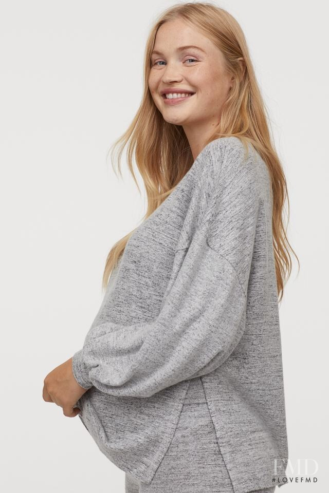 Camilla Forchhammer Christensen featured in  the H&M Maternity Wear catalogue for Autumn/Winter 2020