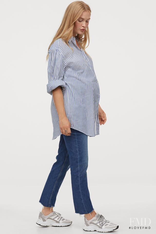 Camilla Forchhammer Christensen featured in  the H&M Maternity Wear catalogue for Autumn/Winter 2020