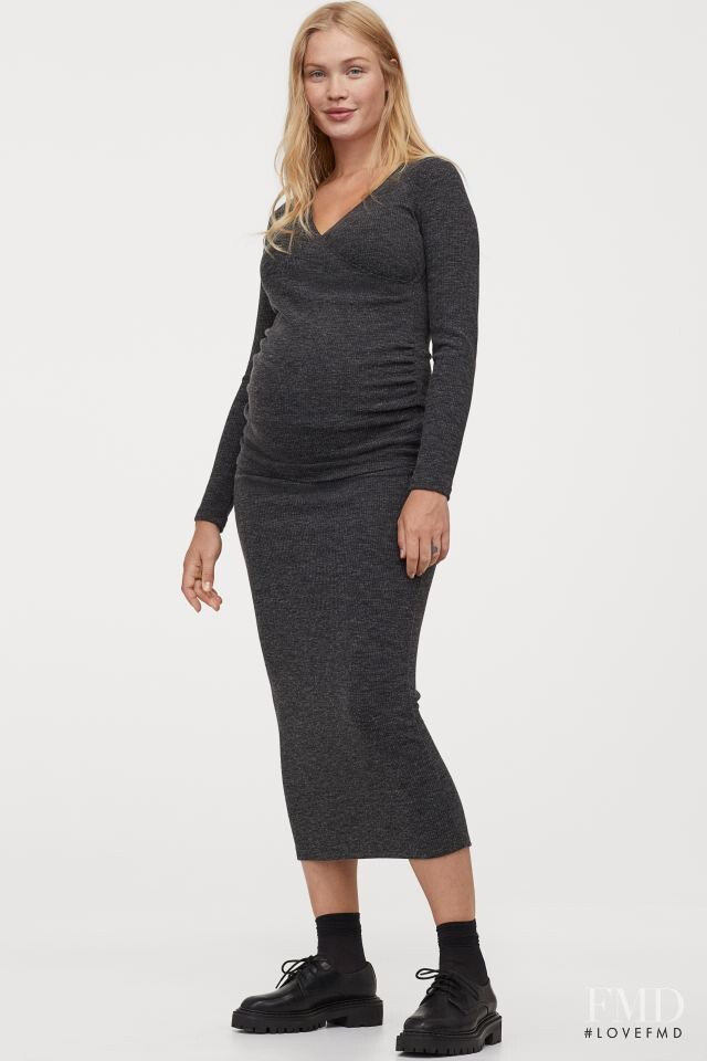 Camilla Forchhammer Christensen featured in  the H&M Maternity Wear catalogue for Autumn/Winter 2020