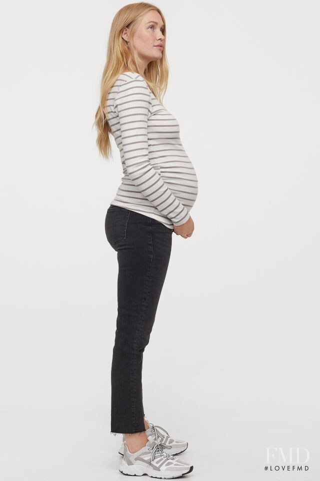 Camilla Forchhammer Christensen featured in  the H&M Maternity Wear catalogue for Autumn/Winter 2020