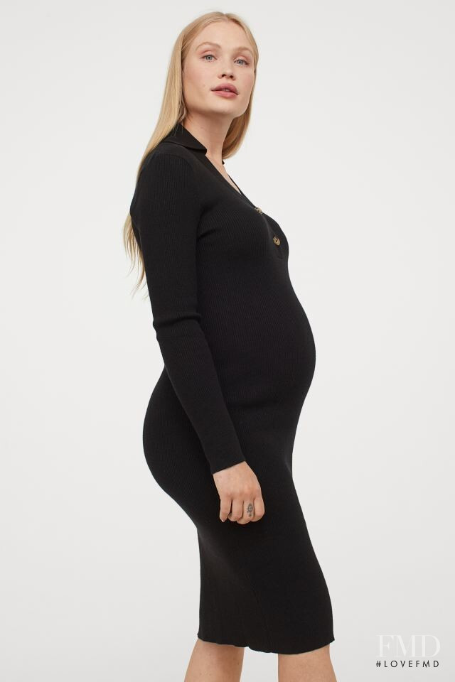 Camilla Forchhammer Christensen featured in  the H&M Maternity Wear catalogue for Autumn/Winter 2020