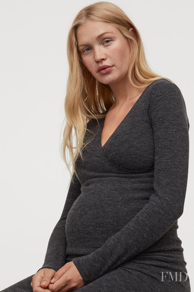 Camilla Forchhammer Christensen featured in  the H&M Maternity Wear catalogue for Autumn/Winter 2020