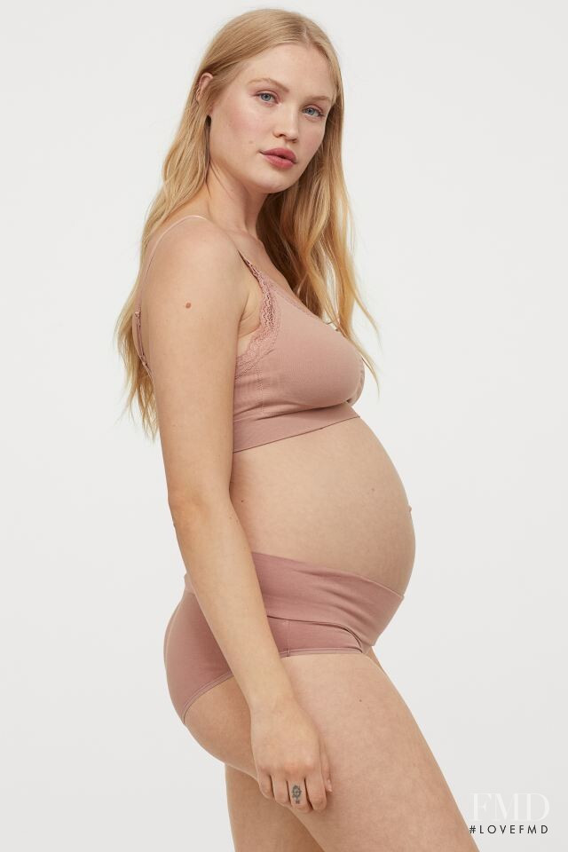 Camilla Forchhammer Christensen featured in  the H&M Maternity Wear catalogue for Autumn/Winter 2020